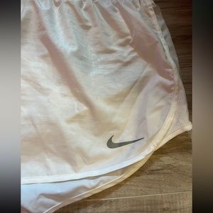 all white nike shorts